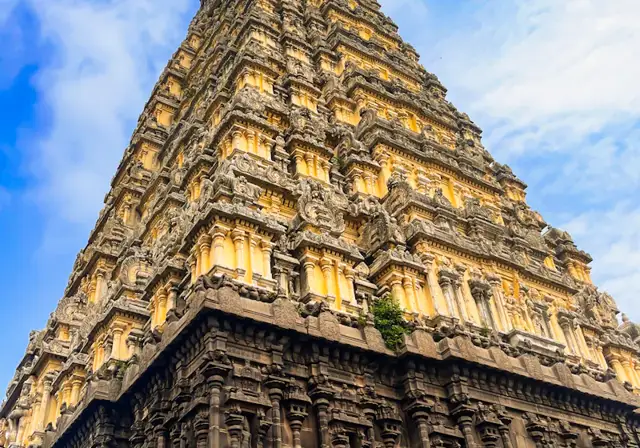 Temple gopuram, Kanchipuram
